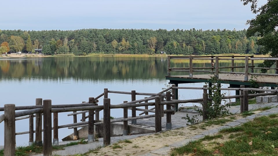 Velký bolevecký rybník v Plzni
