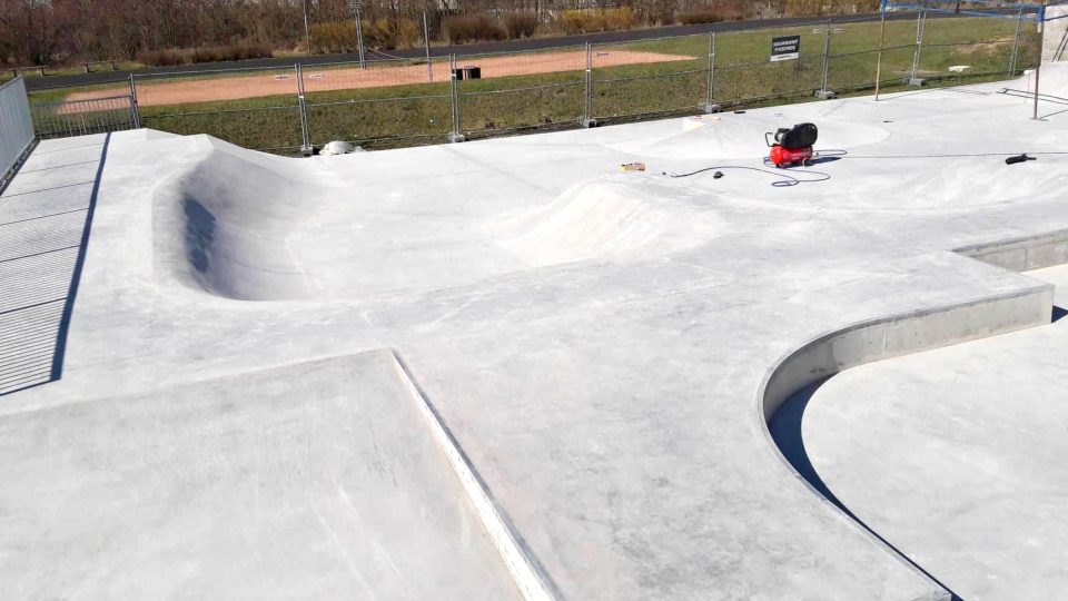 Největší v Plzni a možná i v celém kraji bude skateboardový areál ve Škoda sport parku v Doudlevcích