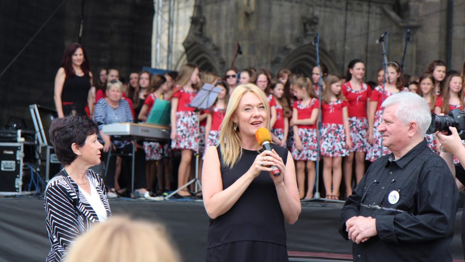 Patronka ZUŠ Open pěvkyně Magdalena Kožená oficiálně zahájila plzeňský happening základních uměleckých škol