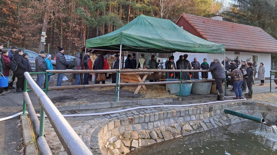 Prodej ryb u Košináře