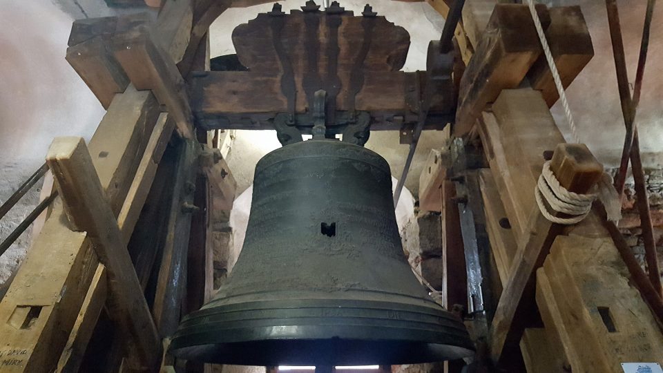 Zvon v černé věži v Klatovech