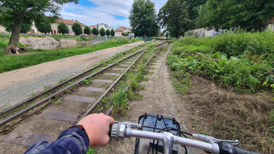 Cyklostezka podél řeky Svitavy