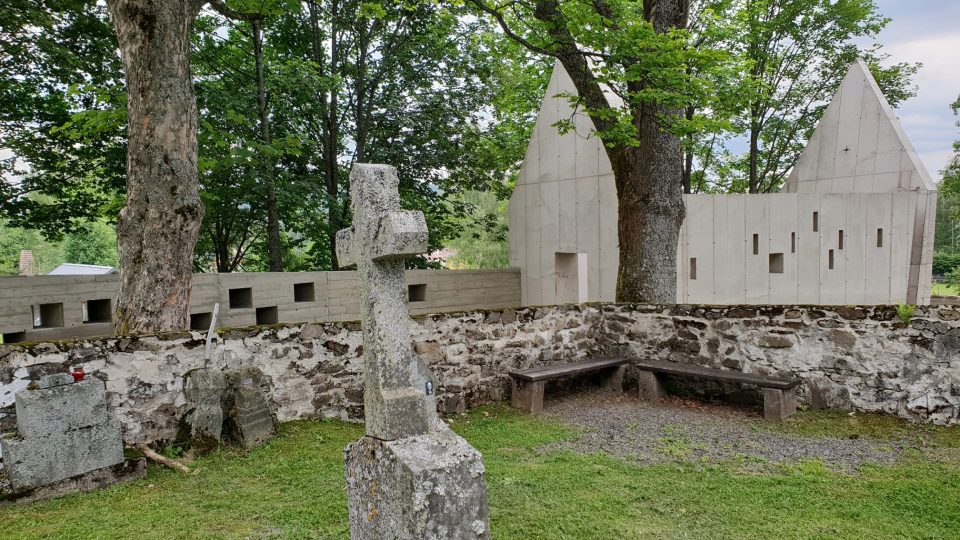 Nový hřbitov v Prášilech