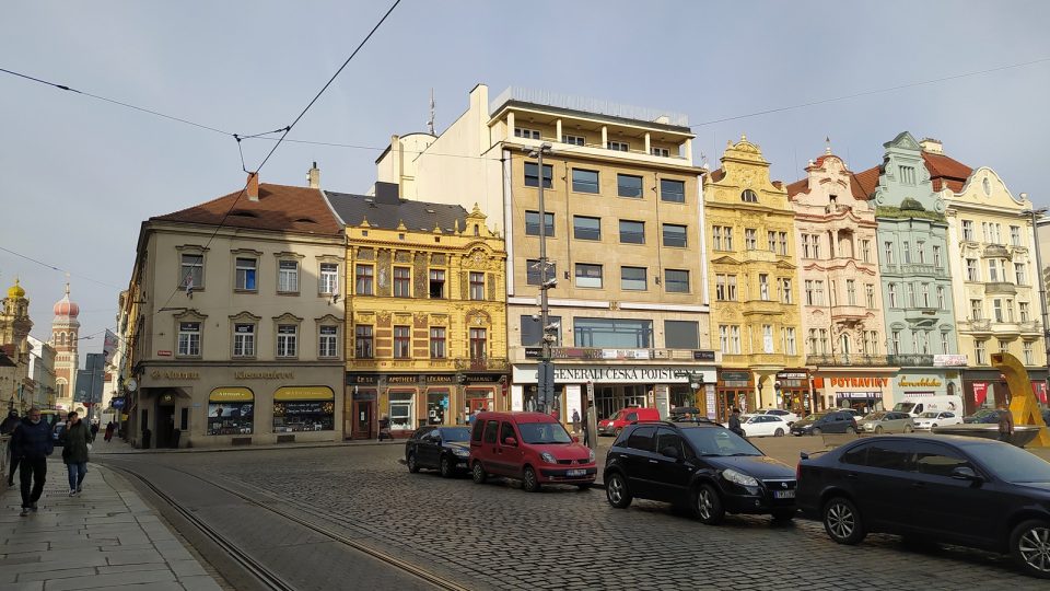 Lékárna na náměstí Republiky v Plzni