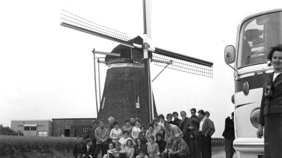 Smíšený pěvecká sbor Česká píseň Plzeň - vystoupení v Holandsko v roce 1969