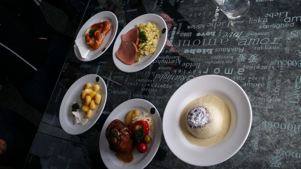 Bavorské menu chystá pro festival šéfkuchař František Eger, který vařil devět let v bavorských a tyrolských restauracích