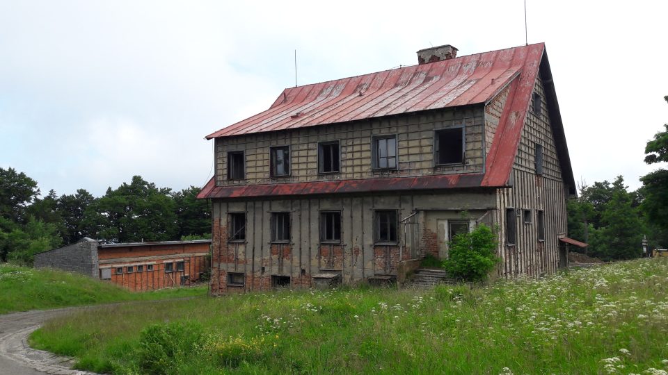 Demolice vojenských objektů na Čerchově