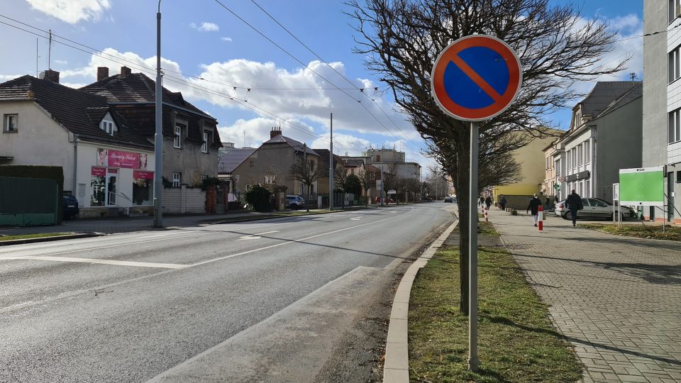 Masarykova ulice v Plzni-Doubravce