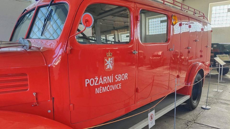 Expozice požární ochrany Hasičského záchranného sboru ČR ve Zbiroze
