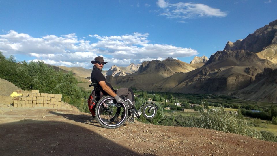 Jan Krauskopf z Plzně je velice aktivním vozíčkářem. Před třemi lety podnikl dobrodružnou výpravu do Himálají
