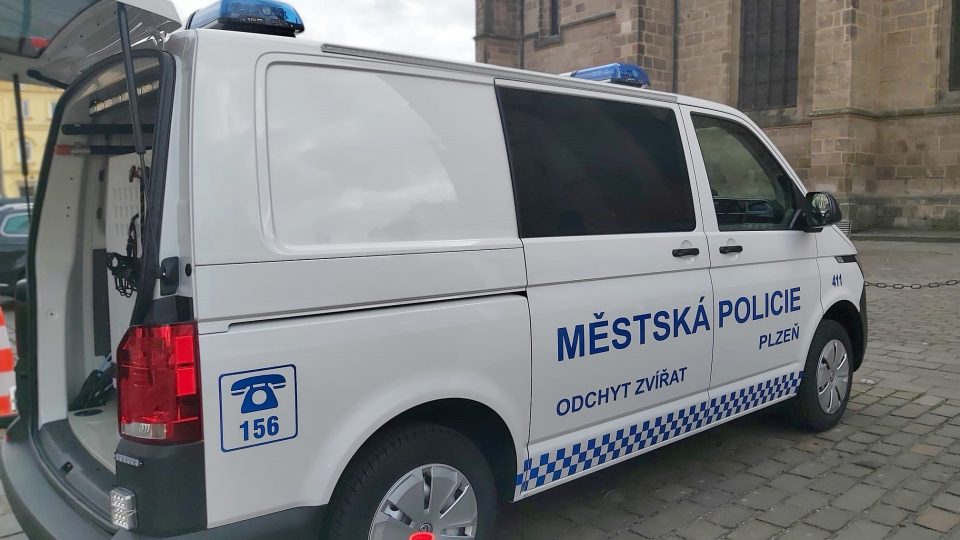 Nové odchytové auto Městské policie Plzeň