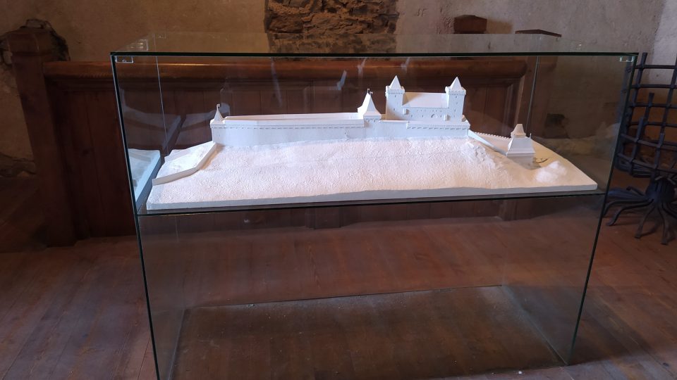 Model hradu Kašperk