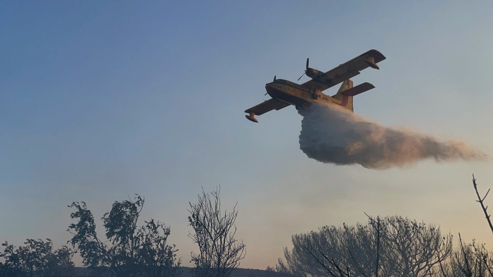 Čeští hasiči v Řecku | foto: HZS České republiky Čeští hasiči v Řecku