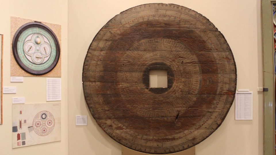 Takto vypadá kalendárium z 18. století | foto: Aleš Spurný, Český rozhlas Takto vypadá kalendárium z 18. století