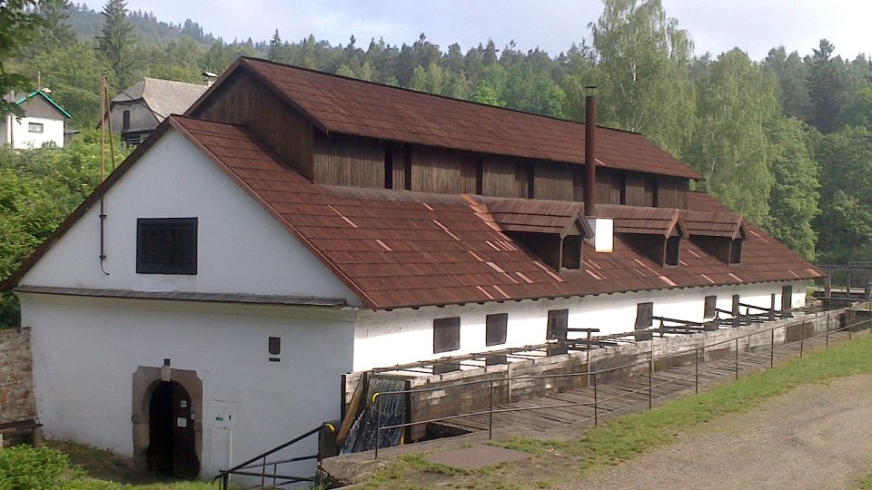 Vodní hamr Dobřív je Národní kulturní památka