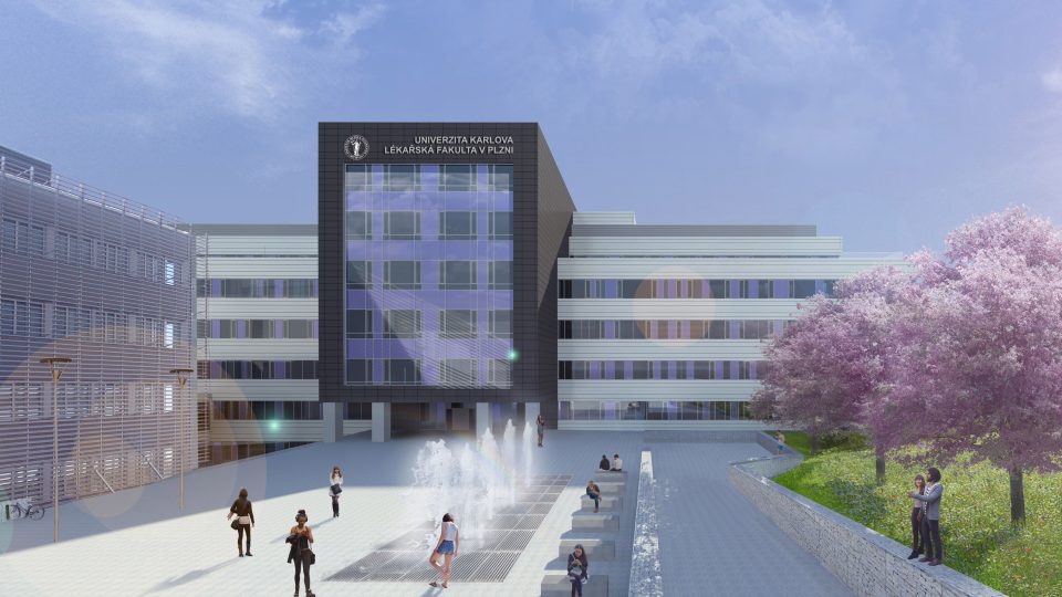 Lékařská fakulta v Plzni, vizualizace nových budov