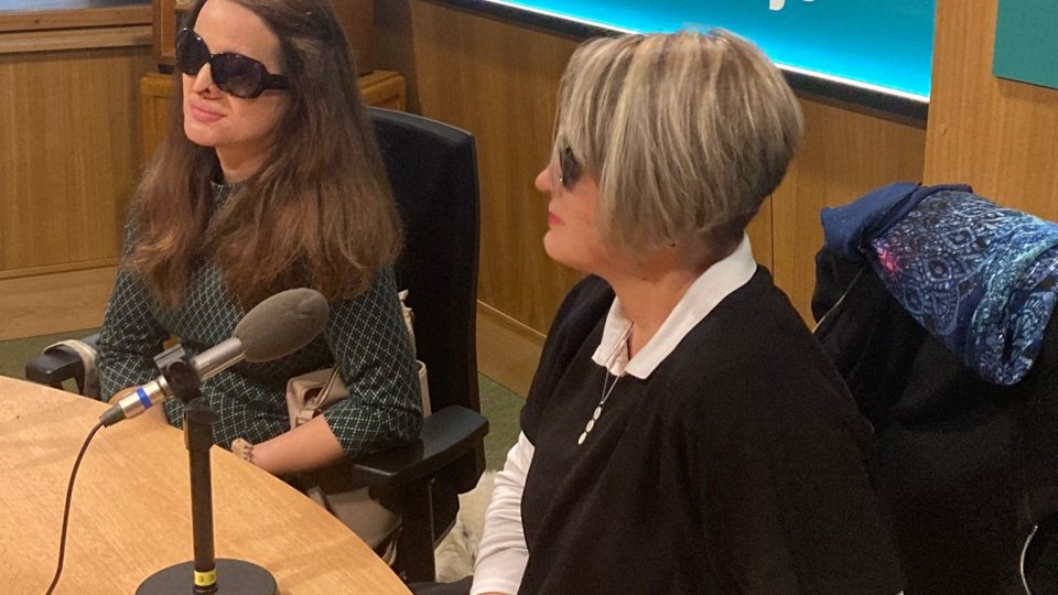 Martina Izingová a Jolana Kropáčková | foto: Michaela Vondráčková, Český rozhlas Martina Izingová a Jolana Kropáčková