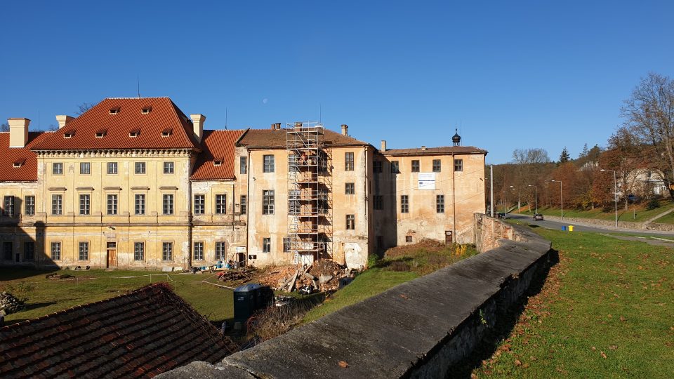 Rekonstrukce opatské rezidence v klášteře Plasy
