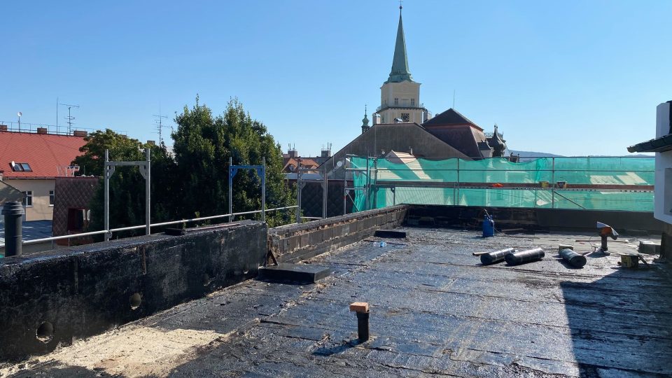 Rekonstrukce obchodního domu Žďár v Rokycanech