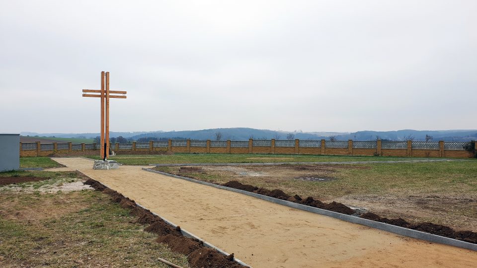 Nový hřbitov v Němčovicích