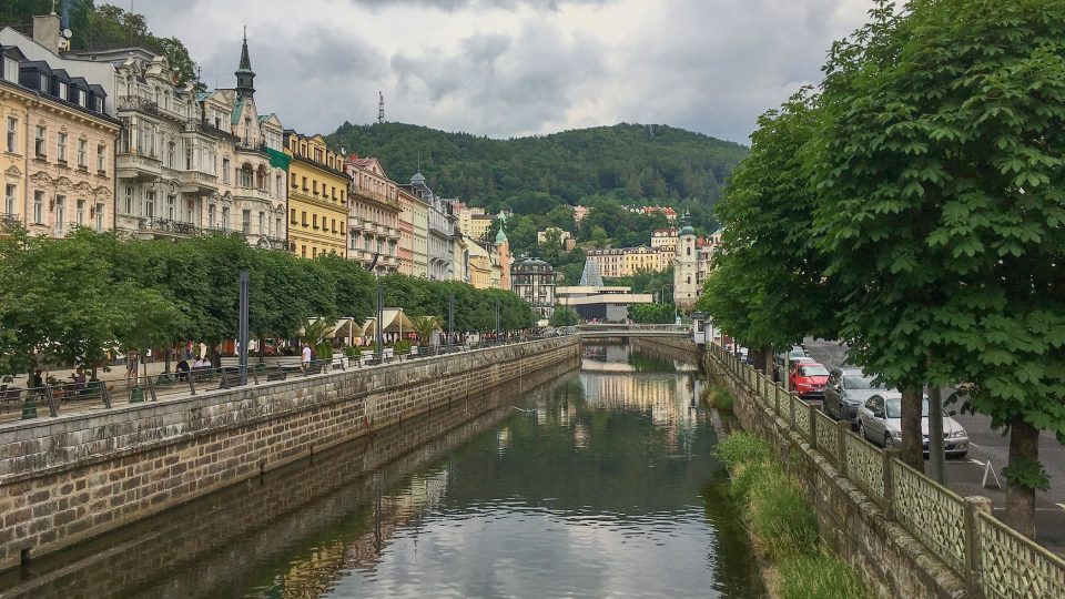 Pohled na Karlovy Vary