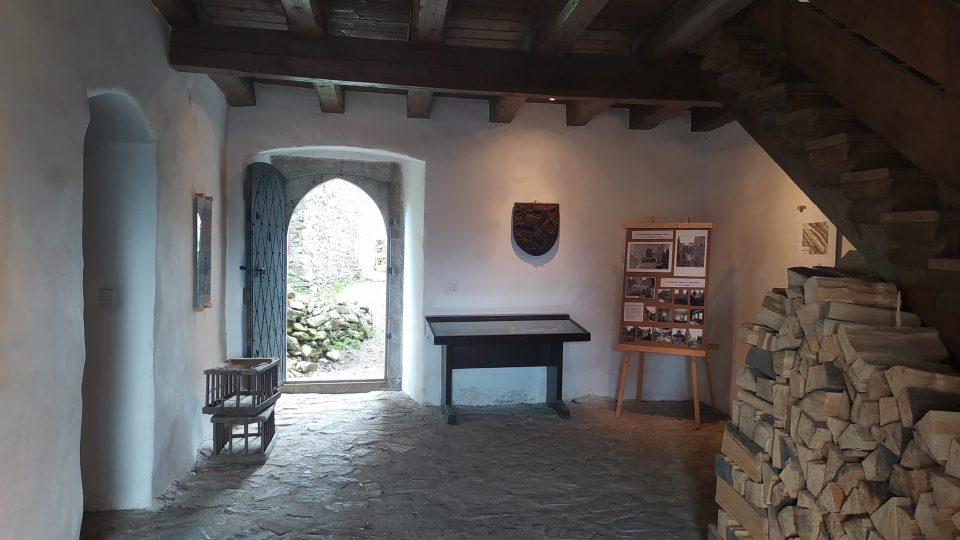 Krásný interiér hradu