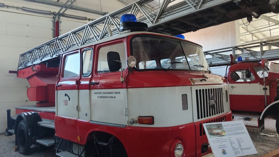 Expozice požární ochrany Hasičského záchranného sboru ČR ve Zbiroze