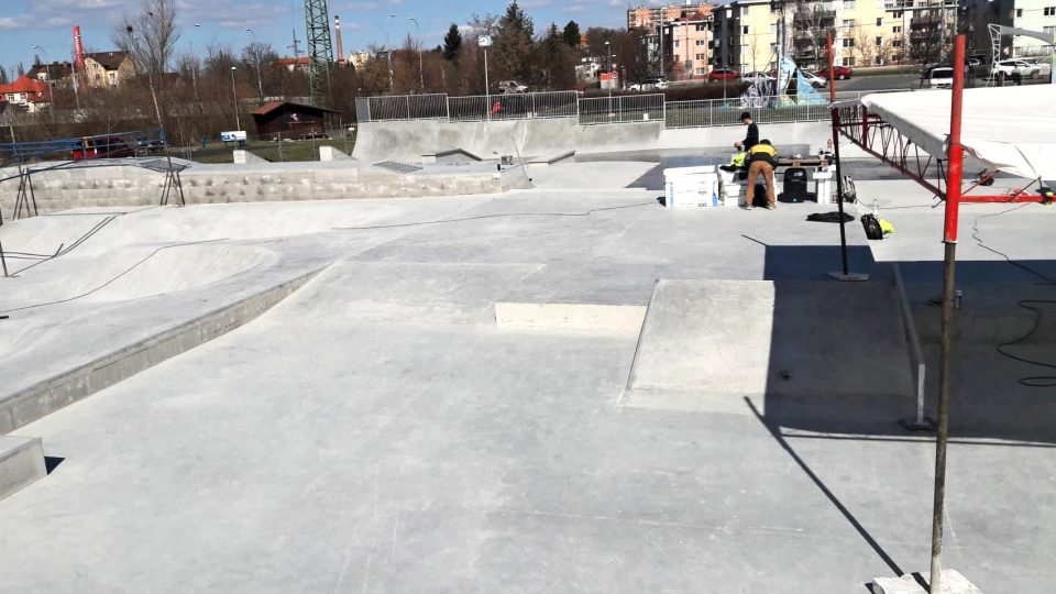 Největší v Plzni a možná i v celém kraji bude skateboardový areál ve Škoda sport parku v Doudlevcích