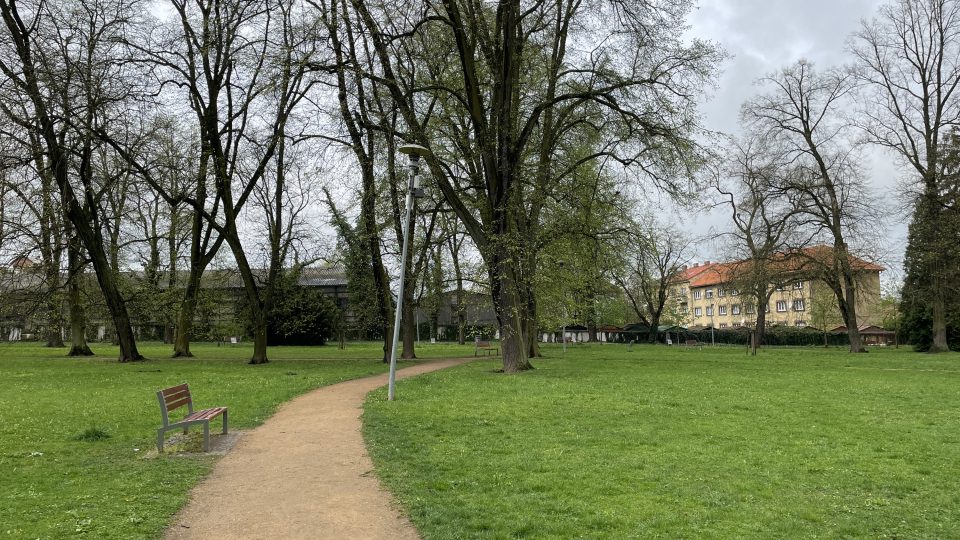 Park U Plzeňské brány v Rokycanech