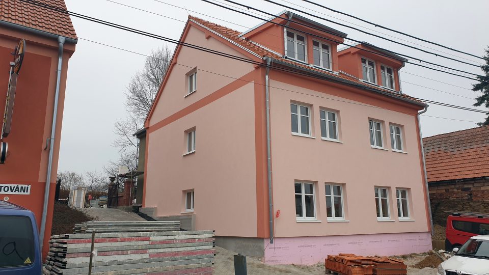Nový bytový dům v Němčovicích