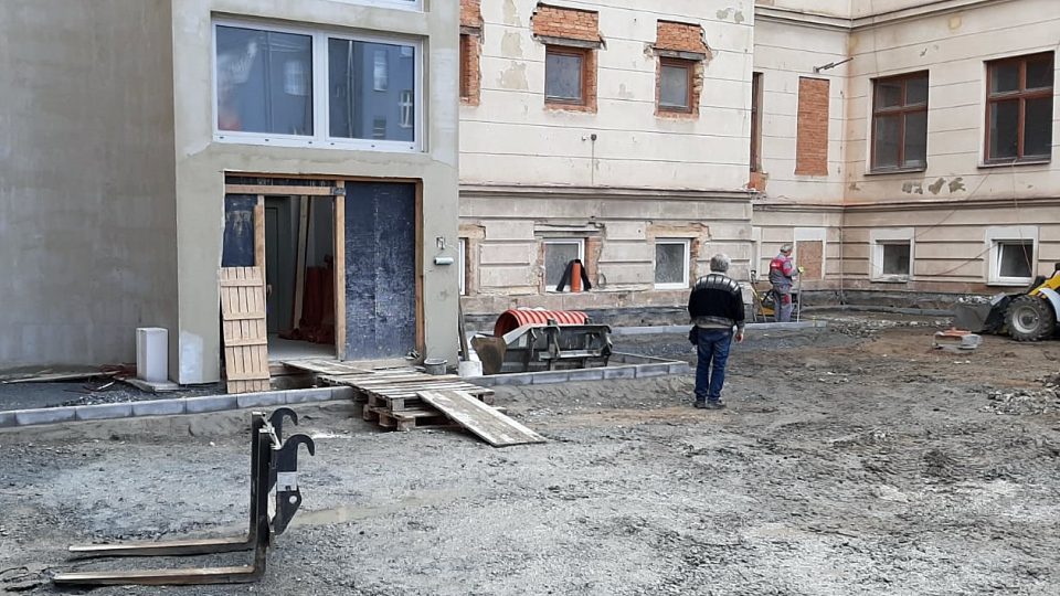 Rekonstrukce budovy konzervatoře v Tylově ulici v Plzni