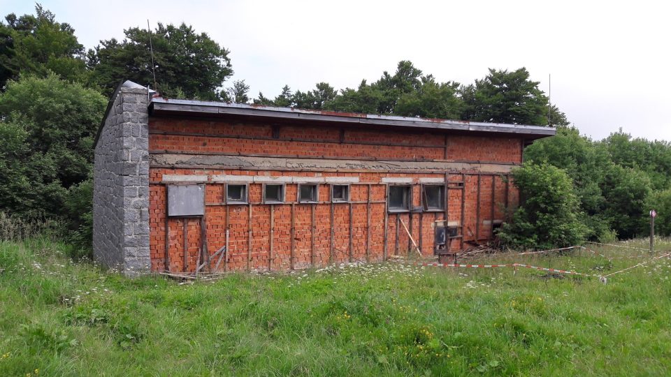 Demolice vojenských objektů na Čerchově