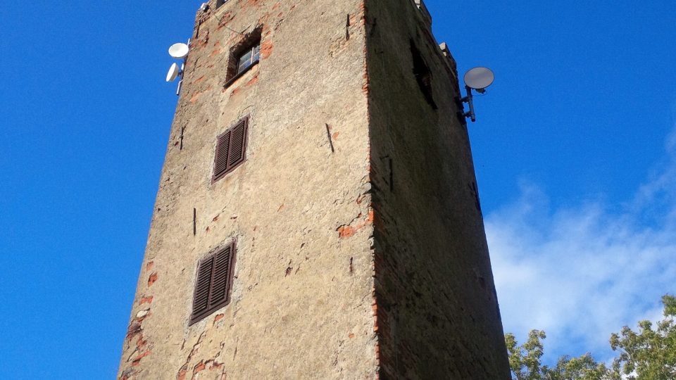 Vyhlídková věž byla postavena až v 19. století