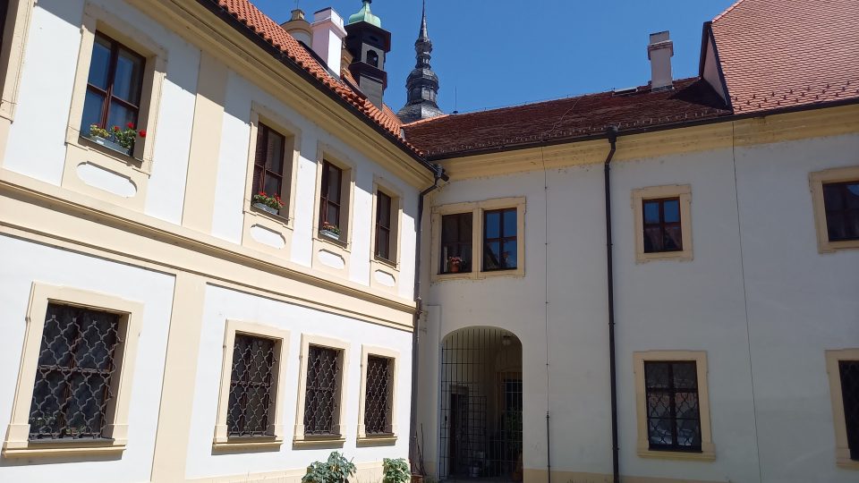 V bývalém františkánském klášteře v Plzni | foto: Anděla Blažková, Český rozhlas V bývalém františkánském klášteře v Plzni