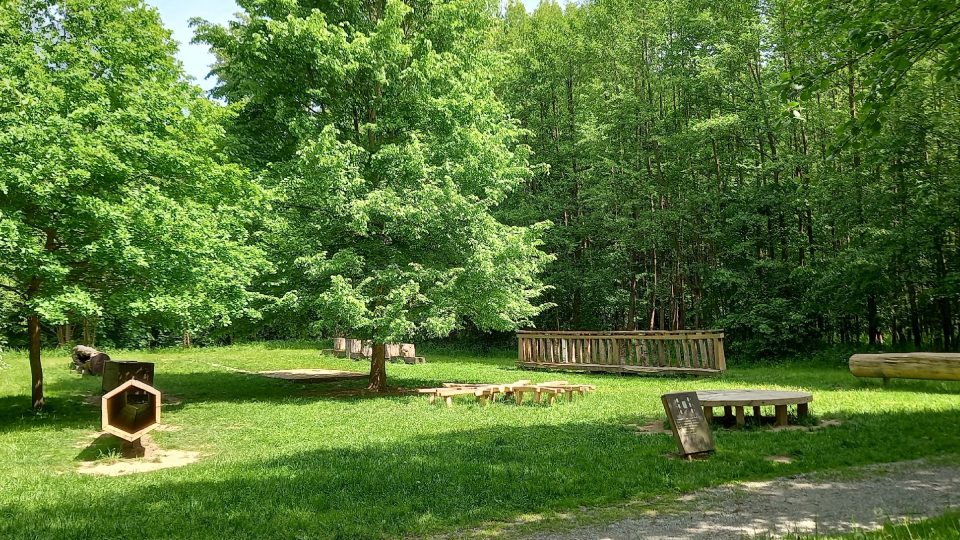 Sluňákov je kulturně krajinářský park určený pro hru i zklidnění | foto: Aleš Spurný, Český rozhlas Sluňákov je kulturně krajinářský park určený pro hru i zklidnění
