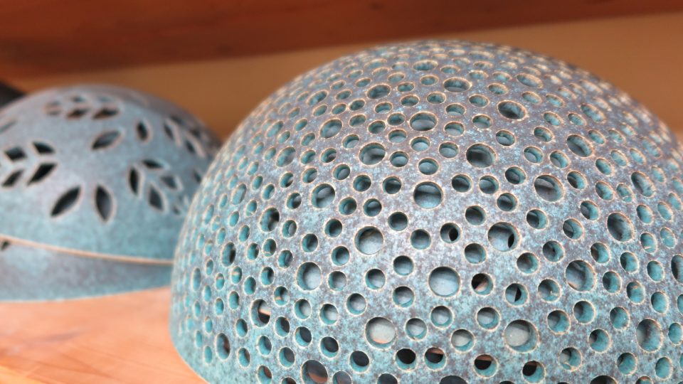 Modrá keramika ze Stříbra