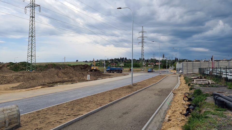 Stavba prvního úseku východní okruhu Plzně