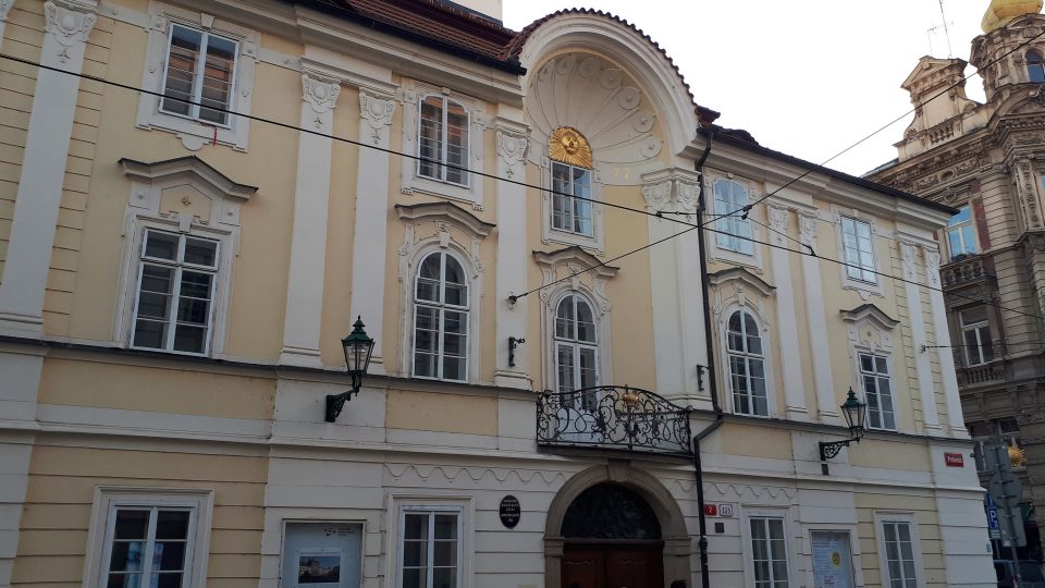 V domě U Zlatého slunce v Prešovské ulici od r. 2000 sídlí památkový ústav | foto: Soňa Vaicenbacherová, Český rozhlas V domě U Zlatého slunce v Prešovské ulici od r. 2000 sídlí památkový ústav