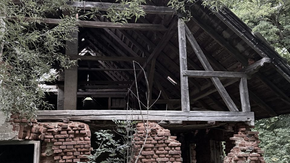 Stav objektu je havarijní | foto: Jan Dvořák Stav objektu je havarijní