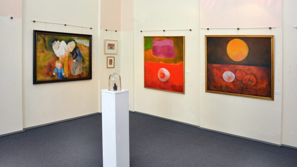 Výstava prací Oty Janečka v Muzeu a galerii severního Plzeňska