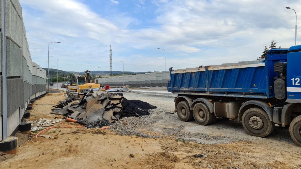 Stavba prvního úseku východní okruhu Plzně