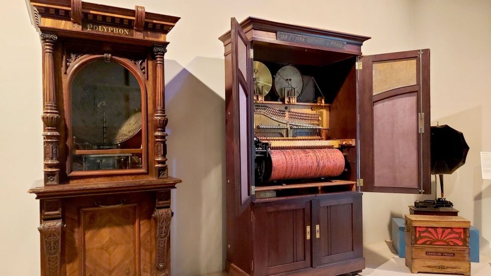 Polyfon a orchestrion | foto: Jolana Nováková, Český rozhlas Polyfon a orchestrion