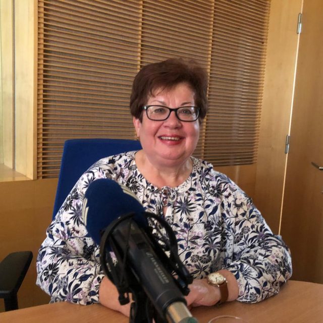 Dobromila Krysová z Polešovic,  zakladatelka ženského sboru Drmolice | foto: Růžena Vorlová,  Český rozhlas