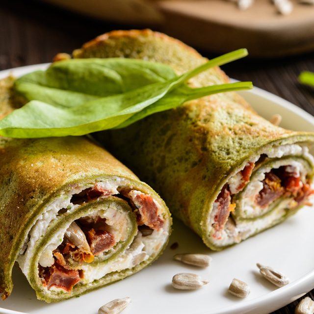 Špenátové palačinky | foto: Gourmet jižní Morava