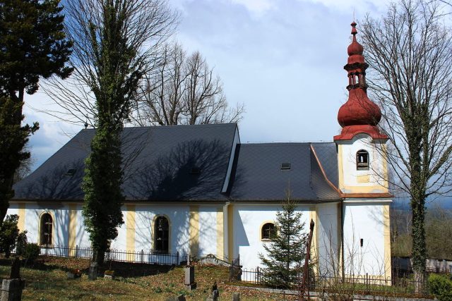 Kostel sv. Vintíře v Dobré Vodě u Hartmanic | foto:  Richenza,  Creative Commons Attribution-Share Alike 3.0 Unported