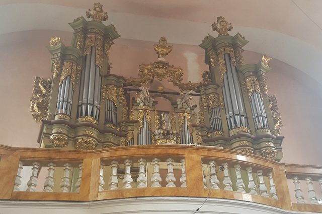 Varhany v kostele svatého Mikuláše v Dobřanech | foto: Monika Červená,  Český rozhlas