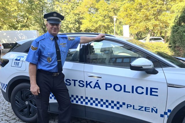 Bc. Karel Zahut,  metodik prevence kriminality Městské policie Plzeň | foto: Ivana Schweitzerová Kolaříková,  Český rozhlas